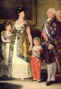 Francisco de Goya Portrat der Familie Karls IV Germany oil painting artist